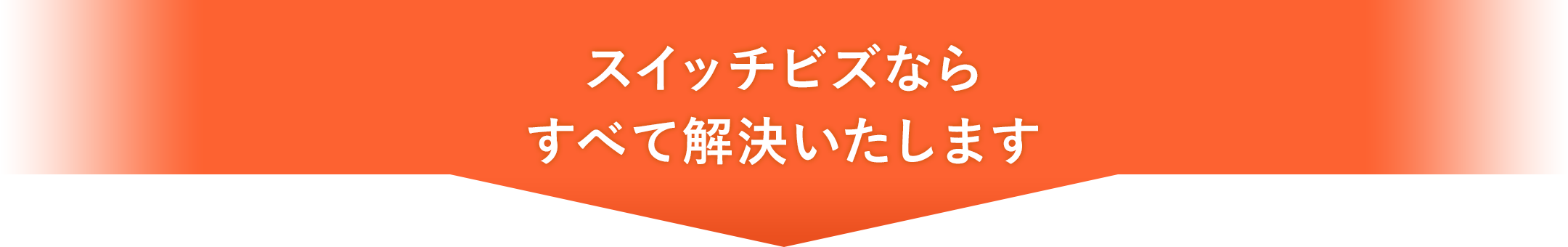 スイッチビズならすべて解決いたします