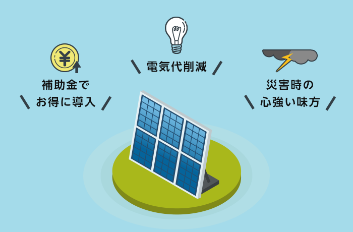 太陽子発電を導入