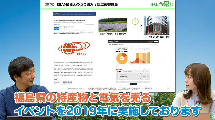 BEAMSとのコラボイベント